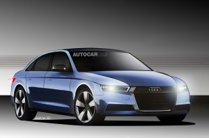 Audi A4/Standaufnahme