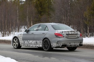 Mercedes Benz C63 AMG sedan 2015 Spy 45